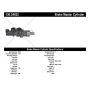 CENTRIC PARTS 130.34022 Centric Premium Brake Master Cylinder