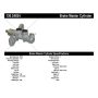 CENTRIC PARTS 130.34024 Centric Premium Brake Master Cylinder
