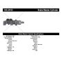 CENTRIC PARTS 130.34103 Centric Premium Brake Master Cylinder