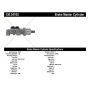 CENTRIC PARTS 130.34105 Centric Premium Brake Master Cylinder