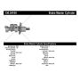 CENTRIC PARTS 130.34109 Centric Premium Brake Master Cylinder