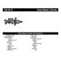 CENTRIC PARTS 130.34116 Centric Premium Brake Master Cylinder