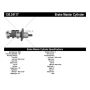 CENTRIC PARTS 130.34117 Centric Premium Brake Master Cylinder