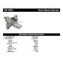 CENTRIC PARTS 130.34204 Centric Premium Brake Master Cylinder