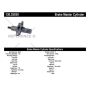 CENTRIC PARTS 130.35039 Centric Premium Brake Master Cylinder