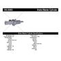 CENTRIC PARTS 130.35505 Centric Premium Brake Master Cylinder