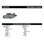 CENTRIC PARTS 130.37012 Centric Premium Brake Master Cylinder