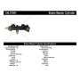 CENTRIC PARTS 130.37201 Centric Premium Brake Master Cylinder