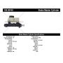 CENTRIC PARTS 130.38100 Centric Premium Brake Master Cylinder