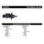 CENTRIC PARTS 130.38107 Centric Premium Brake Master Cylinder