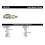 CENTRIC PARTS 130.38109 Centric Premium Brake Master Cylinder