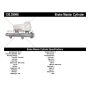 CENTRIC PARTS 130.39006 Centric Premium Brake Master Cylinder