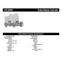 CENTRIC PARTS 130.39009 Centric Premium Brake Master Cylinder