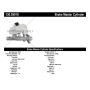CENTRIC PARTS 130.39010 Centric Premium Brake Master Cylinder