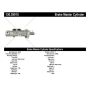 CENTRIC PARTS 130.39015 Centric Premium Brake Master Cylinder