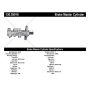 CENTRIC PARTS 130.39016 Centric Premium Brake Master Cylinder