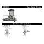 CENTRIC PARTS 130.40002 Centric Premium Brake Master Cylinder