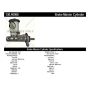 CENTRIC PARTS 130.40006 Centric Premium Brake Master Cylinder