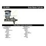 CENTRIC PARTS 130.40008 Centric Premium Brake Master Cylinder