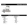 CENTRIC PARTS 130.40012 Centric Premium Brake Master Cylinder