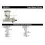 CENTRIC PARTS 130.40014 Centric Premium Brake Master Cylinder