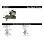 CENTRIC PARTS 130.40021 Centric Premium Brake Master Cylinder