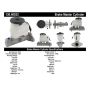 CENTRIC PARTS 130.40033 Centric Premium Brake Master Cylinder