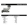 CENTRIC PARTS 130.40053 Centric Premium Brake Master Cylinder