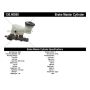CENTRIC PARTS 130.40059 Centric Premium Brake Master Cylinder