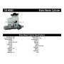 CENTRIC PARTS 130.40063 Centric Premium Brake Master Cylinder