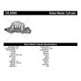 CENTRIC PARTS 130.40068 Centric Premium Brake Master Cylinder