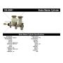 CENTRIC PARTS 130.42001 Centric Premium Brake Master Cylinder