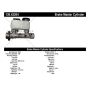 CENTRIC PARTS 130.42204 Centric Premium Brake Master Cylinder