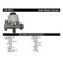 CENTRIC PARTS 130.42214 Centric Premium Brake Master Cylinder