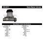CENTRIC PARTS 130.42311 Centric Premium Brake Master Cylinder