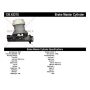 CENTRIC PARTS 130.42315 Centric Premium Brake Master Cylinder