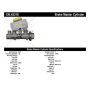 CENTRIC PARTS 130.42316 Centric Premium Brake Master Cylinder