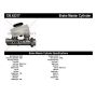 CENTRIC PARTS 130.42317 Centric Premium Brake Master Cylinder