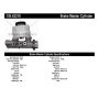 CENTRIC PARTS 130.42319 Centric Premium Brake Master Cylinder