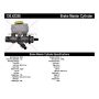 CENTRIC PARTS 130.42326 Centric Premium Brake Master Cylinder