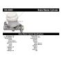 CENTRIC PARTS 130.42403 Centric Premium Brake Master Cylinder