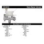 CENTRIC PARTS 130.42412 Centric Premium Brake Master Cylinder