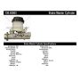 CENTRIC PARTS 130.42503 Centric Premium Brake Master Cylinder