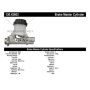 CENTRIC PARTS 130.42603 Centric Premium Brake Master Cylinder
