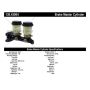 CENTRIC PARTS 130.43004 Centric Premium Brake Master Cylinder