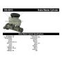 CENTRIC PARTS 130.43012 Centric Premium Brake Master Cylinder