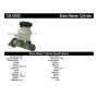 CENTRIC PARTS 130.43025 Centric Premium Brake Master Cylinder