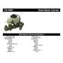 CENTRIC PARTS 130.44002 Centric Premium Brake Master Cylinder