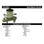 CENTRIC PARTS 130.44004 Centric Premium Brake Master Cylinder