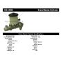CENTRIC PARTS 130.44005 Centric Premium Brake Master Cylinder